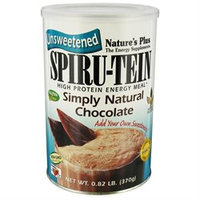 Simply Natural Spirutein Chocolate Nature's Plus 1 lbs Powder