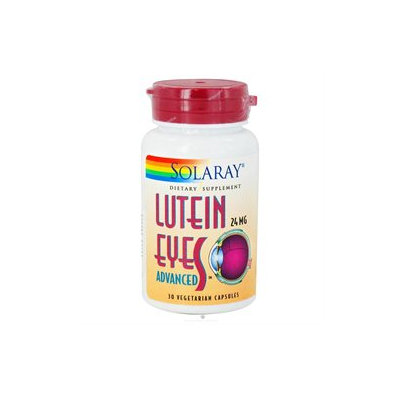 Solaray Lutein Eyes Advanced - 24 mg - 30 Vegetarian Capsules