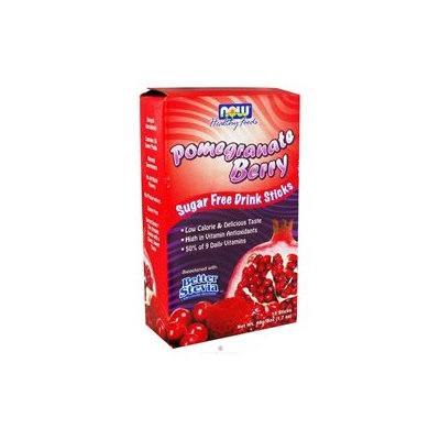 NOW Foods Pomegranate Berry Sticks, 12 ct