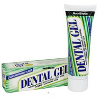 NutriBiotic, Dental Gel Golden Peppermint 4.5 oz