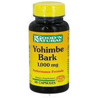 Good 'N Natural - Yohimbe Bark Performance Formula 1000 mg. - 50 Capsules