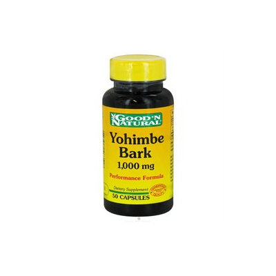 Good 'N Natural - Yohimbe Bark Performance Formula 1000 mg. - 50 Capsules