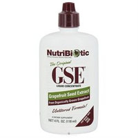 NutriBiotic GSE Grapefruit Seed Extract Liquid Concentrate - 4 fl oz