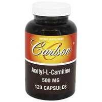 Carlson Labs - Acetyl-L-Carnitine 500 mg. - 120 Capsules