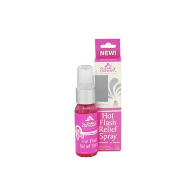 Clearly Natural - Hot Flash Relief Spray - 1 oz.