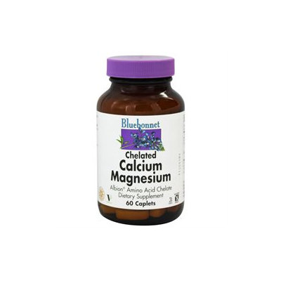 Bluebonnet Nutrition - Chelated Calcium Magnesium - 60 Caplets