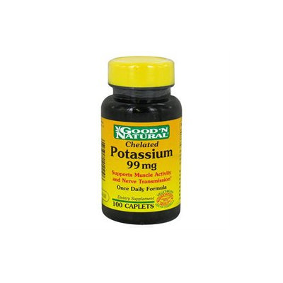 Good 'N Natural - Chelated Potassium 99 mg. - 100 Vegetarian Caplets