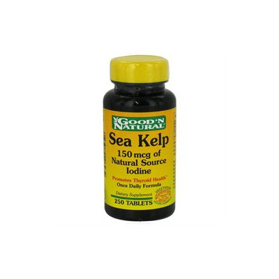 Good 'N Natural - Sea Kelp 150 mcg of Natural Source Iodine - 250 Tablets
