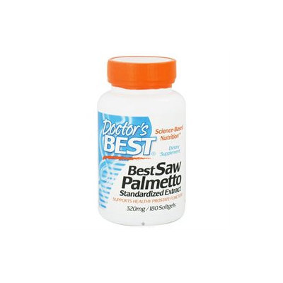 Doctor's Best Saw Palmetto Standardized Extract - 320 mg - 180 Softgels