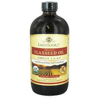 Solgar Earth Source Organic Flaxseed Oil - 16 fl oz - Vegan