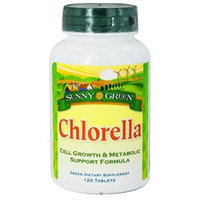 Solaray Chlorella - 120 Tablets - Other Green / Super Foods