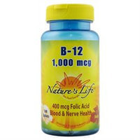 Nature's Life Vitamin B-12 - 1000 mcg - 100 Tablets