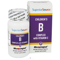 Superior Source - Children's B Complex with Vitamin C Instant Dissolve - 60 Tablets