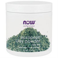 NOW Foods Solutions European Clay Powder - 6 oz