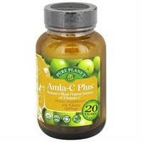 Pure Planet - Amla-C Plus Organic Vitamin C 500 mg. - 100 Tablets