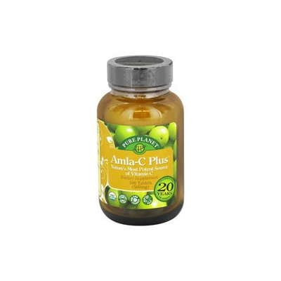 Pure Planet - Amla-C Plus Organic Vitamin C 500 mg. - 100 Tablets