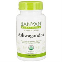 Banyan Botanicals - Organic Ashwagandha 500 mg. - 90 Tablets