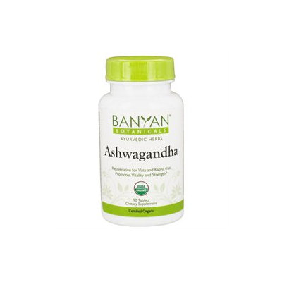 Banyan Botanicals - Organic Ashwagandha 500 mg. - 90 Tablets