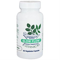 Vitanica Slow Flow Menstrual Flow Support, Veggie Caps, 60 ea