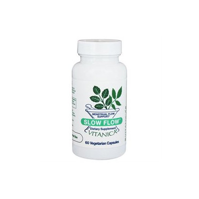 Vitanica Slow Flow Menstrual Flow Support, Veggie Caps, 60 ea