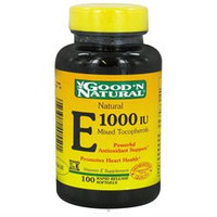 Good 'N Natural - Natural Vitamin E Mixed Tocopherols 1000 IU - 100 Softgels