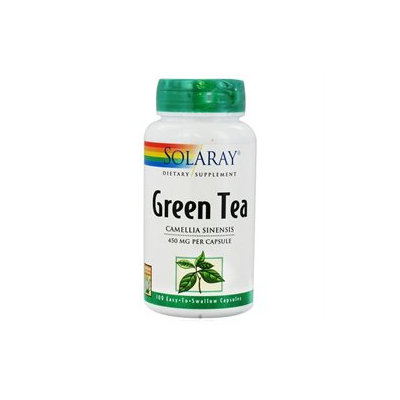 Solaray - Green Tea 450 mg. - 100 Capsules
