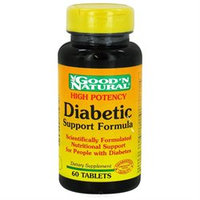 Good 'N Natural - High Potency Diabetic Support Formula - 60 Tablets