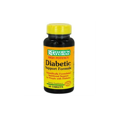 Good 'N Natural - High Potency Diabetic Support Formula - 60 Tablets
