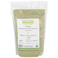 Banyan Botanicals - Organic Brahmi/Gotu Kola Leaf Powder Centella Asiatica - 1 lb.