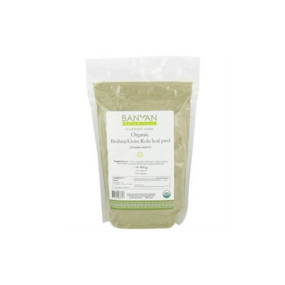 Banyan Botanicals - Organic Brahmi/Gotu Kola Leaf Powder Centella Asiatica - 1 lb.