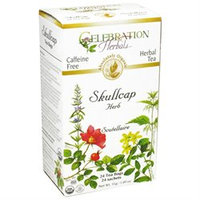 Celebration Herbals Organic Skullcap Root Tea Caffeine Free - 24 Herbal Tea Bags