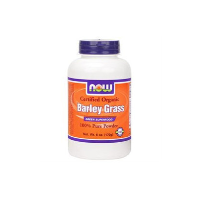 NOW Foods - Barley Grass Powder Organic Non-GE - 6 oz.