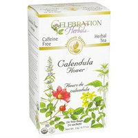 Celebration Herbals Organic Calendula Flower Tea Caffeine Free - 24 Tea Bags