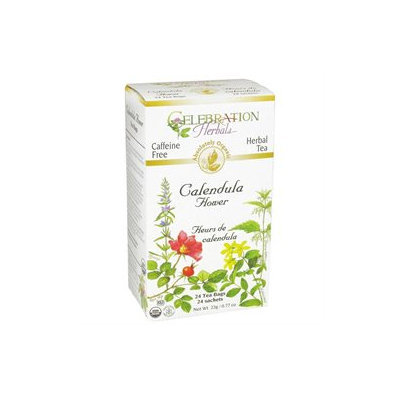 Celebration Herbals Organic Calendula Flower Tea Caffeine Free - 24 Tea Bags
