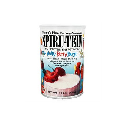 Nature's Plus - Spiru-Tein High Protein Energy Meal Nutty Berry Burst - 1.2 lbs.