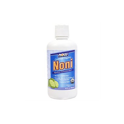 NOW Foods - Noni Certified Organic Superfruit Antioxidant Juice - 32 oz.