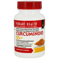 Vibrant Health Curcuminoids 95+, Vegicaps, 60 ea