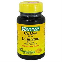 Good 'N Natural - CoQ-10 30 Mg & L-Carnitine 250 Mg - 30 Softgels