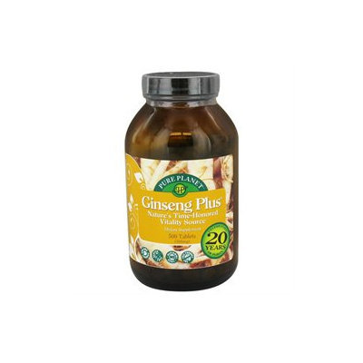 Pure Planet - Ginseng Plus White American Ginseng - 500 Tablets
