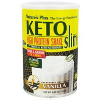 Nature's Plus - KetoSlim High Protein Shake Vanilla - 0.8 lbs.