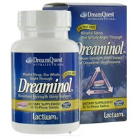 Dream Quest Nutraceuticals - Dreaminol Maximum Strength Sleep Support - 30 Tablets