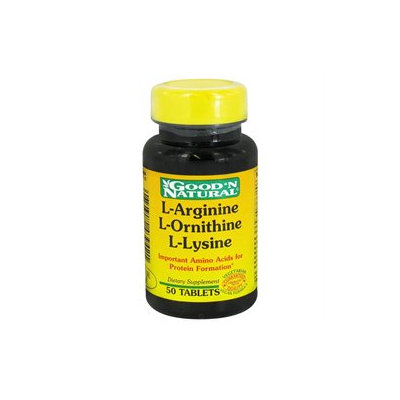 Good 'N Natural - L-Arginine L-Ornithine L-Lysine - 50 Tablets