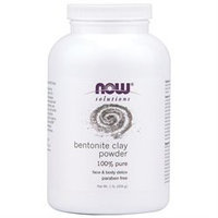 NOW Foods - Bentonite Powder 100 Pure Clay - 1 lb.