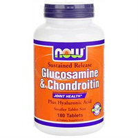 NOW Foods - Glucosamine and Chondroitin Smaller Tablet - 180 Tablets
