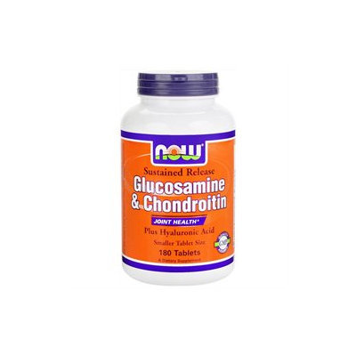 NOW Foods - Glucosamine and Chondroitin Smaller Tablet - 180 Tablets