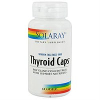 Solaray Thyroid Caps - 60 Capsules