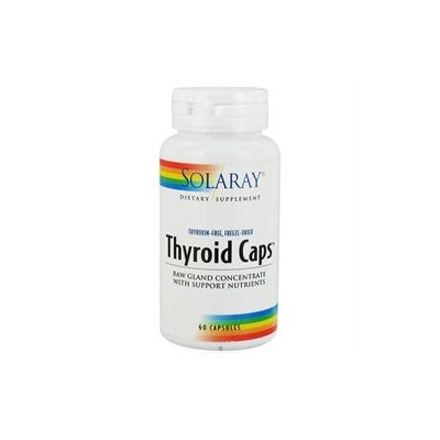 Solaray Thyroid Caps - 60 Capsules