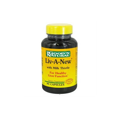 Good 'N Natural - Liv-A-New With Milk Thistle - 90 Capsules