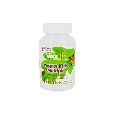 VegLife - Vegan Kids Multiple Berry - 60 Chewable Tablets
