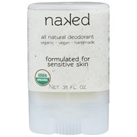 North Coast Organics - All Natural Deodorant Travel Size Naked - 0.35 oz.